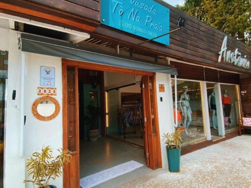 Pousada Tô na Praia Juquei Exterior foto
